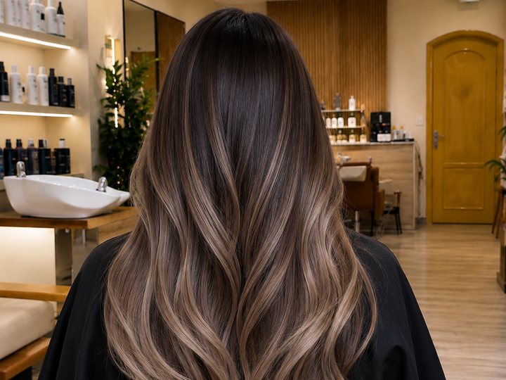Balayage и Airtouch окрашивание, Shelk Hair